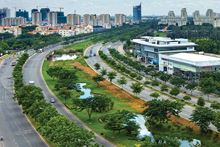Nhiều dự &aacute;n đ&ocirc; thị Nam TP.HCM chậm tiến độ