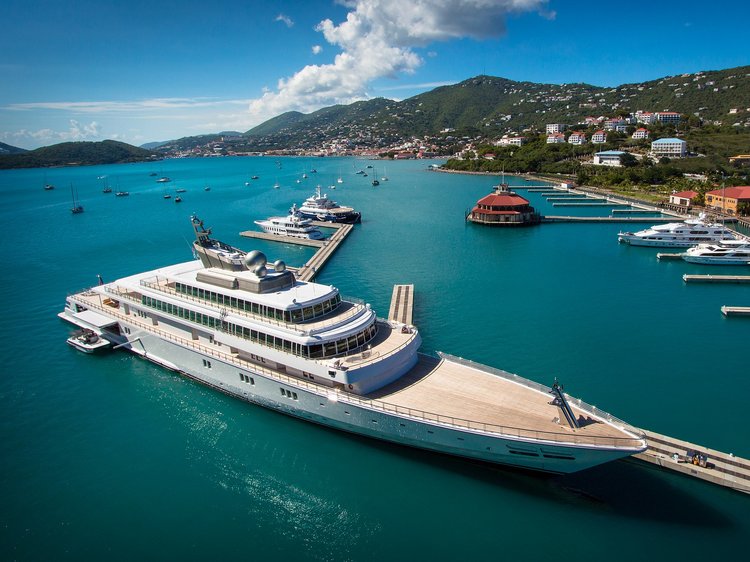 David Geffen, a billionaire entertainment mogul, has owned the 0 million Rising Sun since 2010.