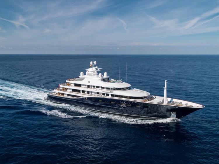 Walmart heiress Ann Walton Kroenke owns the Aquila, which is estimated to be worth 0 million.
