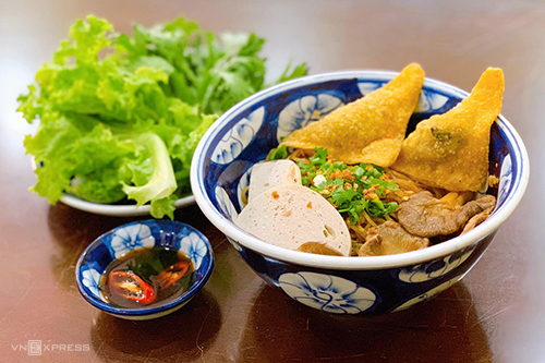 Hủ tiếu mì khô cũng là món nhận được phản hồi tích cực từ thực khách.