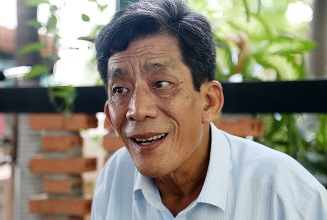 &Ocirc;ng L&ecirc; Văn Lung. Ảnh: Trung Sơn.