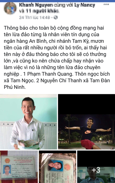 Nhân viên tín dụng lừa đảo cả chục tỷ đồng - Ảnh 2. Nhân viên tín dụng lừa đảo cả chục tỷ đồng - Ảnh 2.