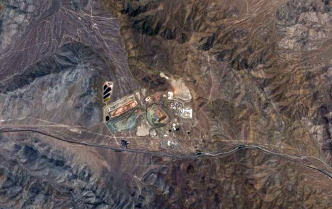 Quang c&aacute;&ordm;&pound;nh m&aacute;&raquo; khai kho&Atilde;&iexcl;ng Mountain Pass &aacute;&raquo;Ÿ California ng&Atilde;&nbsp;y 4/8/2019. &aacute;&ordm;&cent;nh: EU/Copernicus Sentinel.