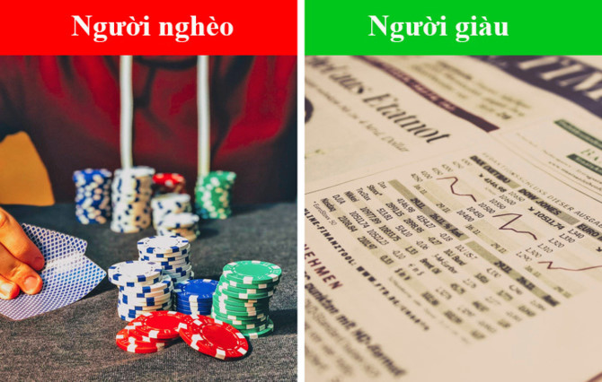 10 thói quen khác biệt giữa ngưá»i già u vá»›i ngưá»i nghèo - 1