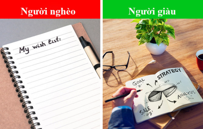 10 thói quen khác biệt giữa ngưá»i già u vá»›i ngưá»i nghèo