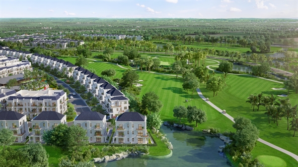 Long An có trở thành “đô thị nghỉ dưỡng” phía Nam? Hình ảnh hé lộ dự án West Lakes Golf & Villas do Trần Anh Group phát triển tại xã Tân Mỹ, huyện Đức Hòa, Long An