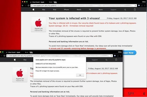 Một m&atilde; độc quảng c&aacute;o tự chuyển hướng người d&ugrave;ng tới trang web kh&aacute;c khi mở tr&igrave;nh duyệt tr&ecirc;n macOS. Ảnh: 9to5mac.