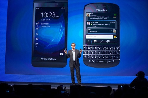 Hệ điều hành BlackBerry 10 không thể thành công như kỳ vọng vì ra mắt muộn. Ảnh. ABC.