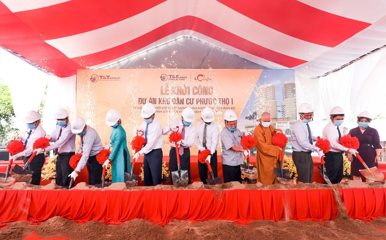 T&T Group của “Bầu Hiển” khởi công dự án bất động sản 1.400 tỷ ở TP.Vĩnh Long