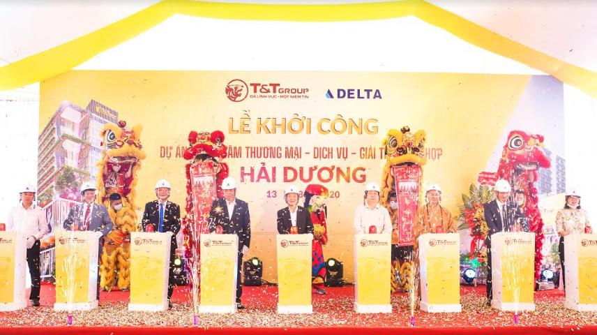 T&T Group khởi công xây dựng Trung tâm thương mại tại trung tâm TP. Hải Dương