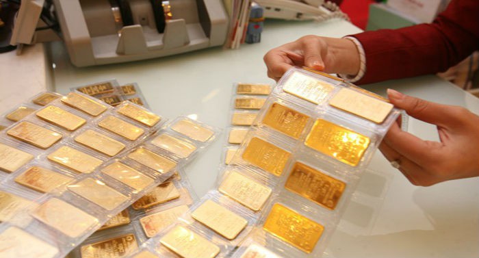 Giá vàng SJC quay đầu giảm phiên cuối tuần