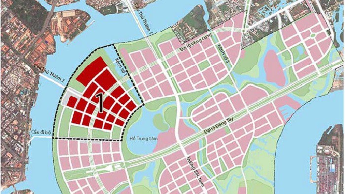 Đấu giá 9 lô đất trong Khu đô thị mới Thủ Thiêm