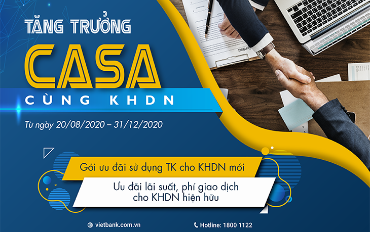 Vietbank miễn giảm nhiều loại phí giao dịch cho doanh nghiệp