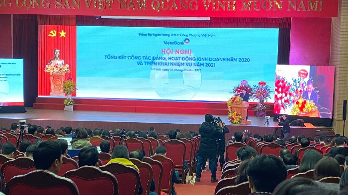Năm 2020, VietinBank báo lợi nhuận trước thuế 16.450 tỷ đồng, tỷ lệ nợ xấu dưới 1%