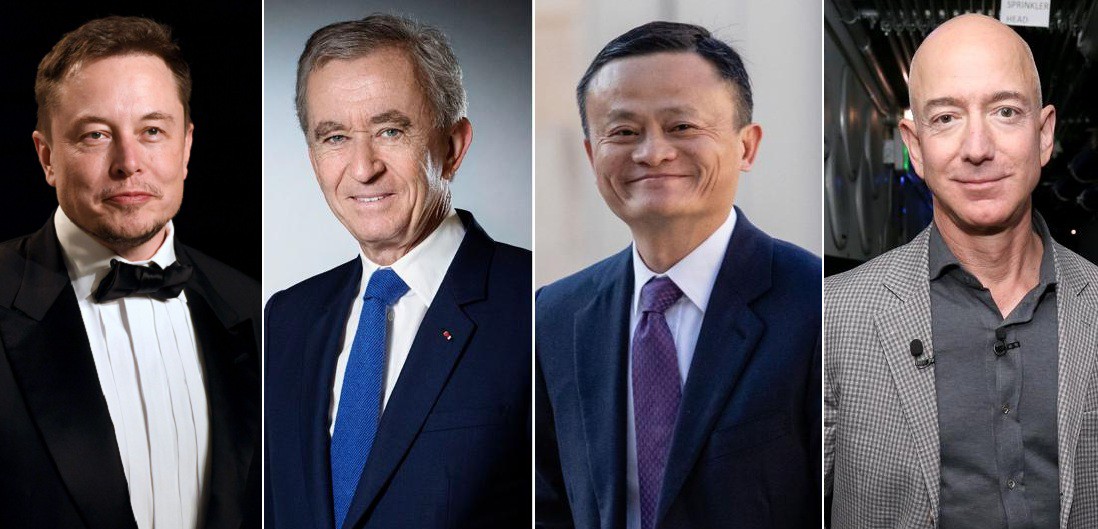 Tài sản của tỷ phú thế giới tăng 1.900 tỷ USD trong năm 2020