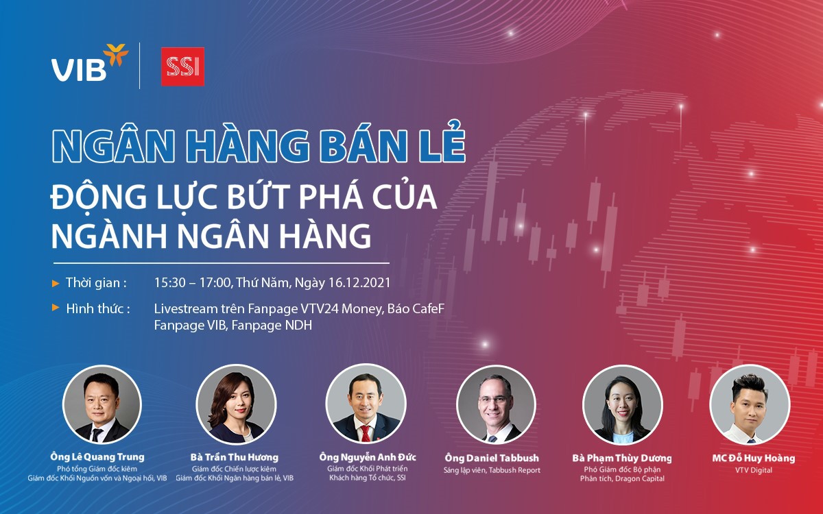 Sắp diễn ra talkshow “Ngân hàng bán lẻ - động lực bứt phá của ngành ngân hàng”