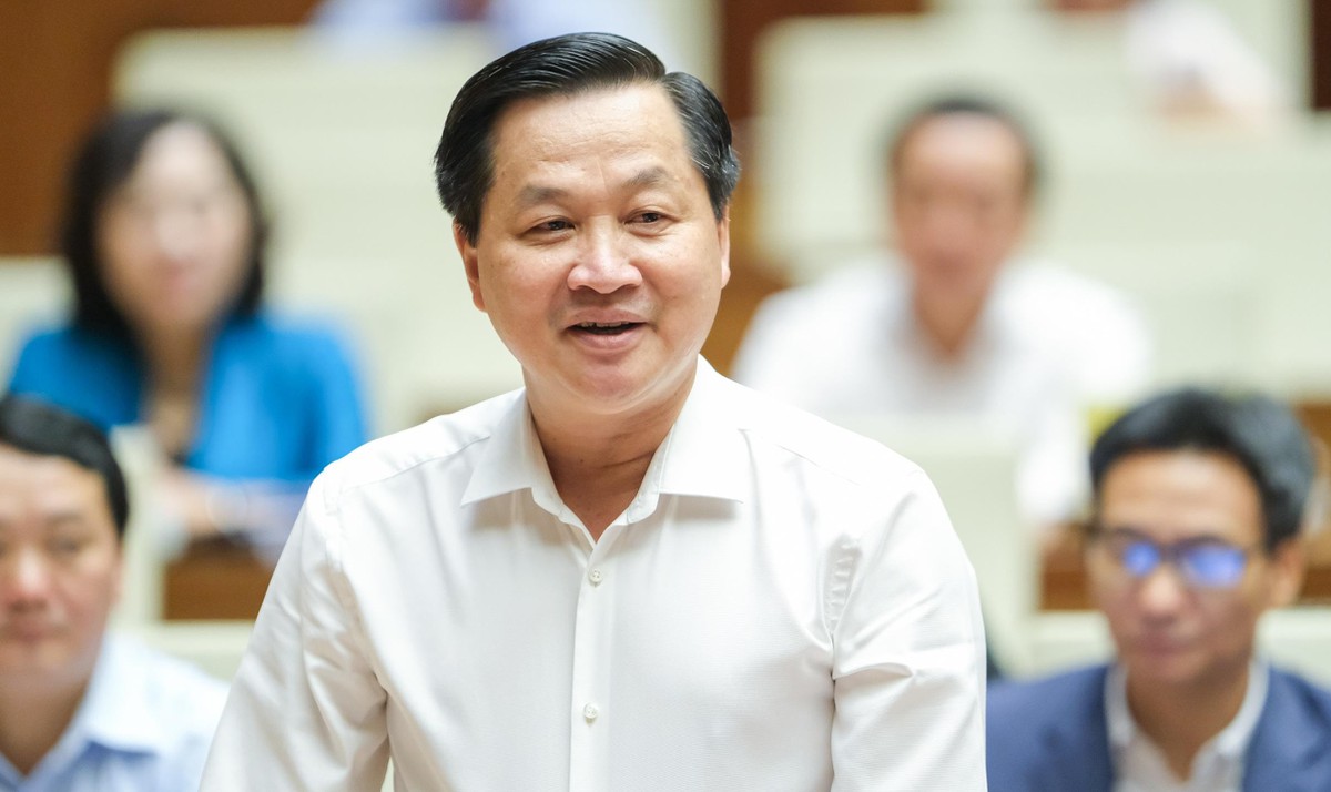 Phó thủ tướng Lê Minh Khái - Ảnh: Quốc hội