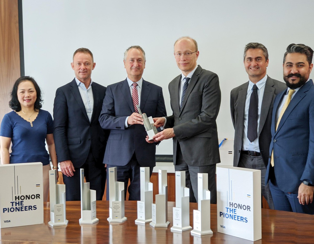 Visa trao tặng 8 giải thưởng cho Techcombank