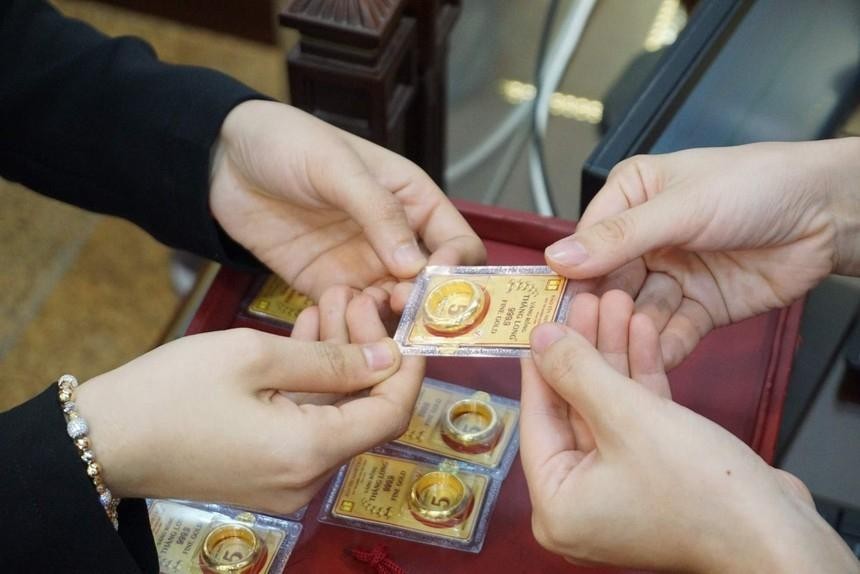 Giá vàng quay đầu hồi phục (Hình minh họa).