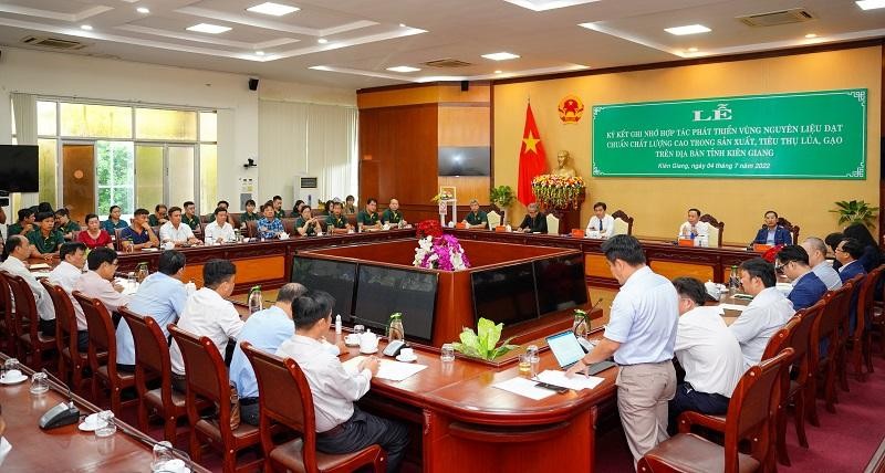 Lộc TRời và MBbank ký kết phát triển vùng nguyên liệu lúa chất lượng cao từ nay đến 31/12/2024, trị giá 12.000 tỷ đồng/năm