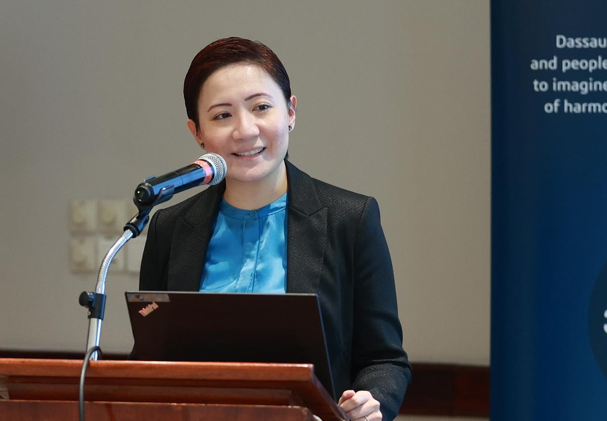 Bà Josephine Ong - chuyên gia đến từ Dassault Systemes
