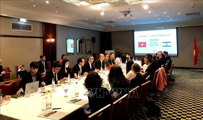 Quang cảnh vòng đàm phán thứ 11, Hiệp định thương mại tự do giữa Việt Nam và Israel ngày 5/8