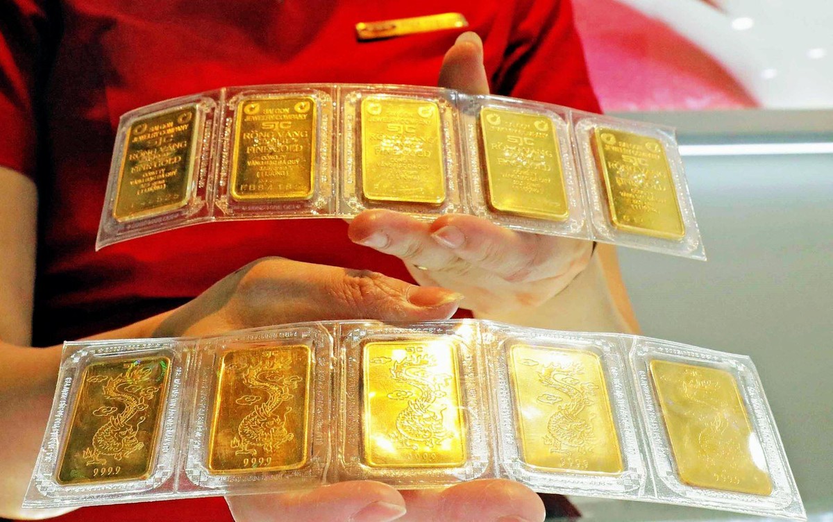 Giá vàng tiếp tục gặp áp lực đi xuống (Hình minh họa).