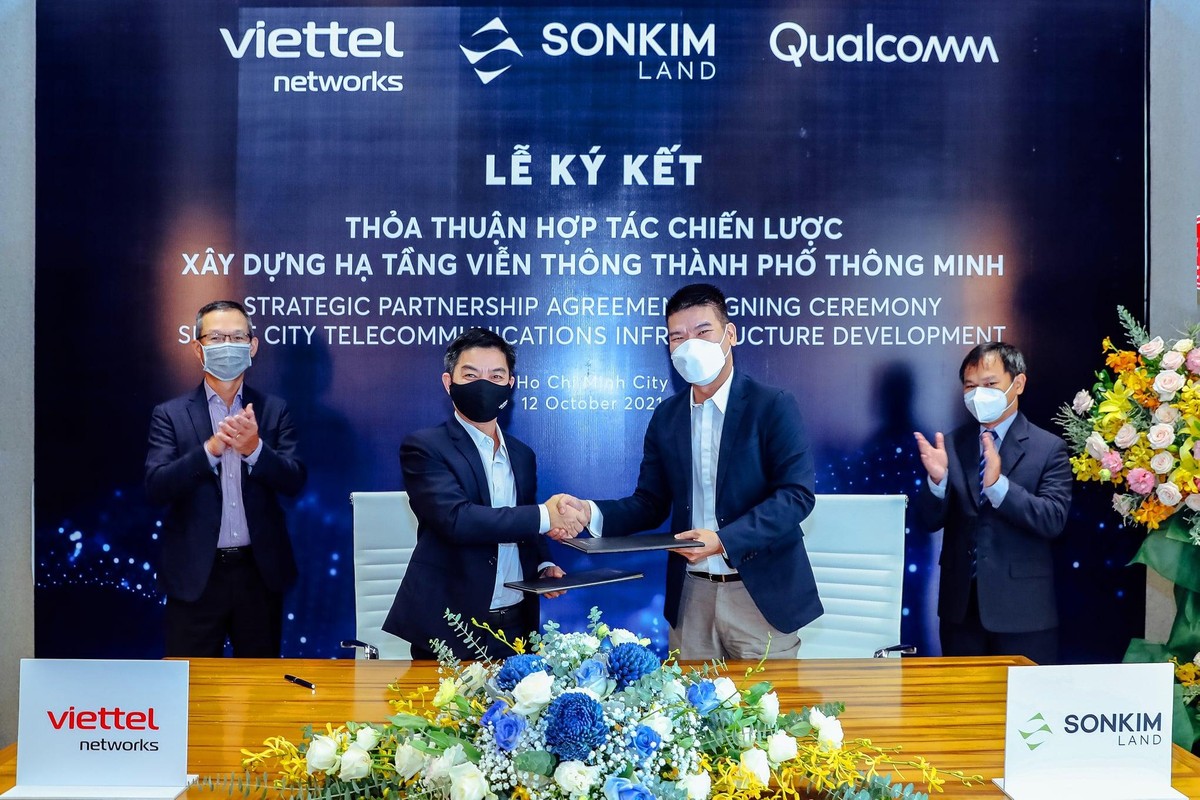SonKim Land bắt tay cùng Qualcomm và Viettel Networks kiến tạo nên đô thị thông minh The 9 Stellars