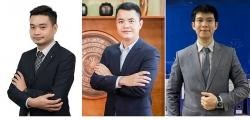 Từ trái qua: Ông Trần Đức Anh, ông Đặng Trần Phục, ông Hoàng Anh Tuấn