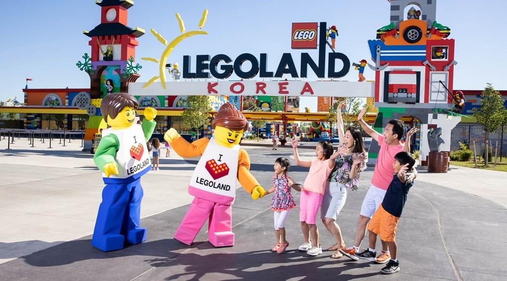 Dự án công viên giải trí Legoland tại Chuncheon, Hàn Quốc. Ảnh: Legoland Korea Resort