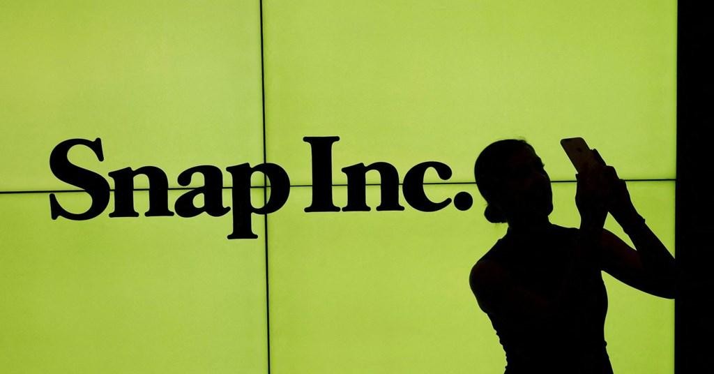 Biểu tượng của Snapchat. Ảnh: Reuters