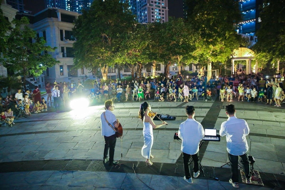 Buổi hòa tấu âm nhạc mang đến trải nghiệm tuyệt vời cho cư dân Sunshine City
