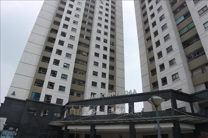 Một khu chung cư trên địa bàn quận Bắc Từ Liêm, Hà Nội. Ảnh minh họa: Minh Nghĩa/TTXVN
