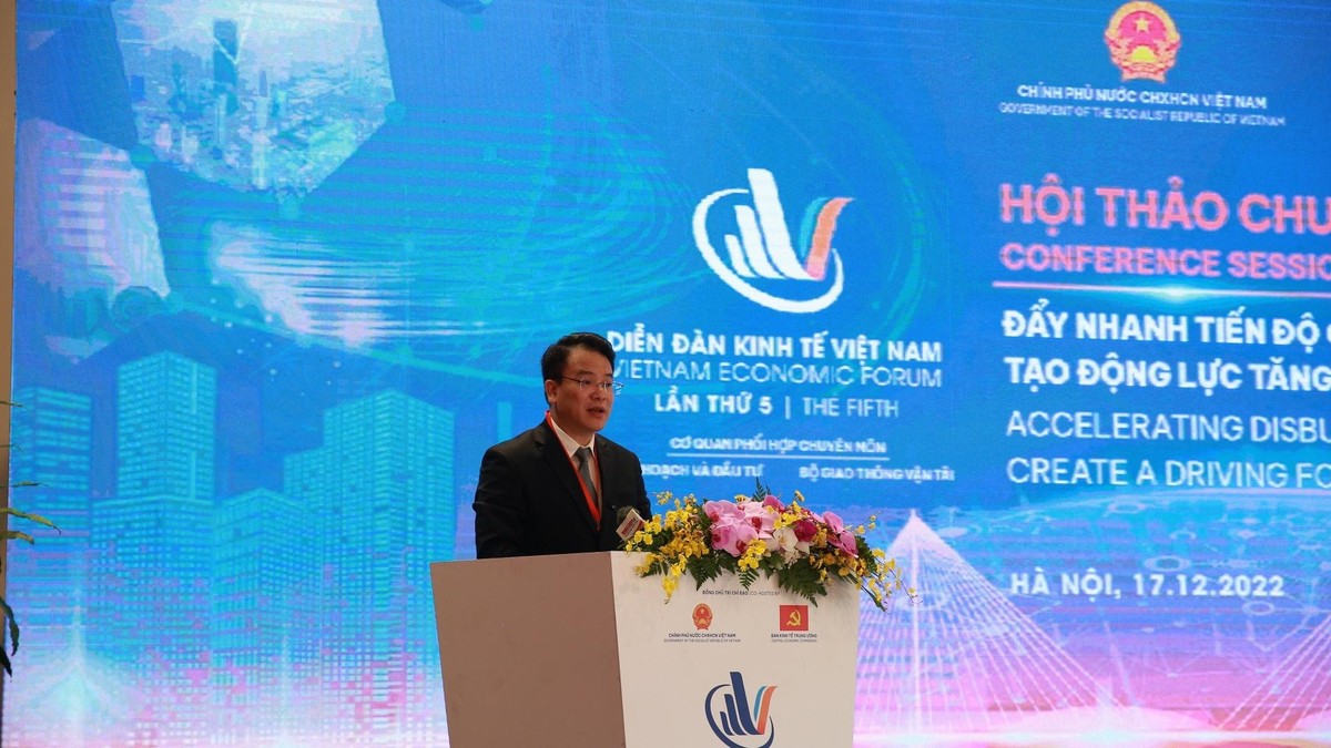 Thứ trưởng Bộ KH&ĐT Trần Quốc Phương