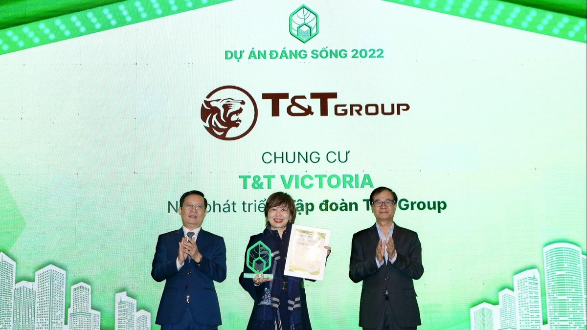 T&T Victoria được vinh danh Dự án đáng sống năm 2022