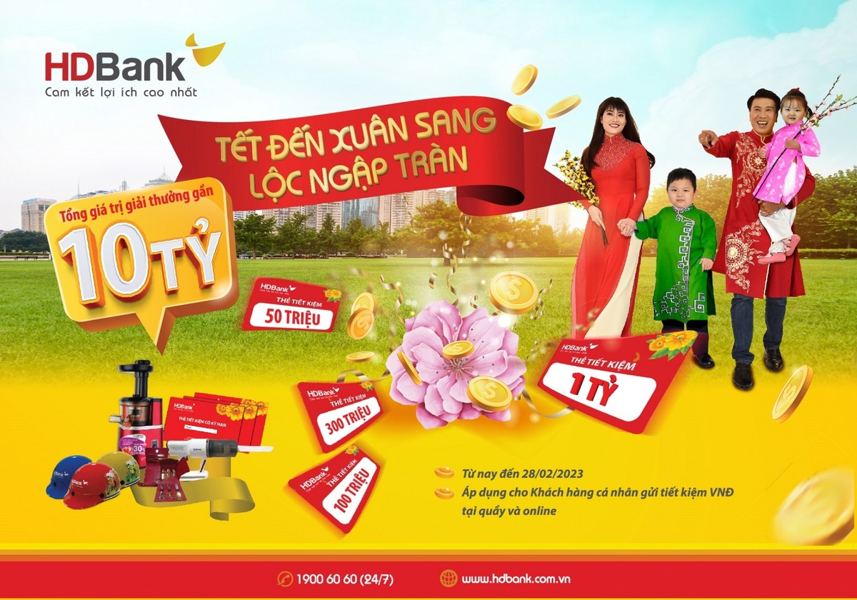 HDBank đã khởi động chương trình "tìm tỷ phú" đầu tiên của năm 2023