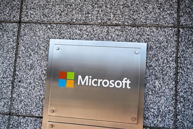 Văn phòng của Microsoft ở Chevy Chase, Maryland, Mỹ. Ảnh: AFP/TTXVN