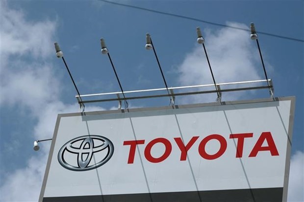 Toyota và các công ty con bán được gần 10,5 triệu xe trong năm 2022. (Ảnh: AFP/TTXVN)