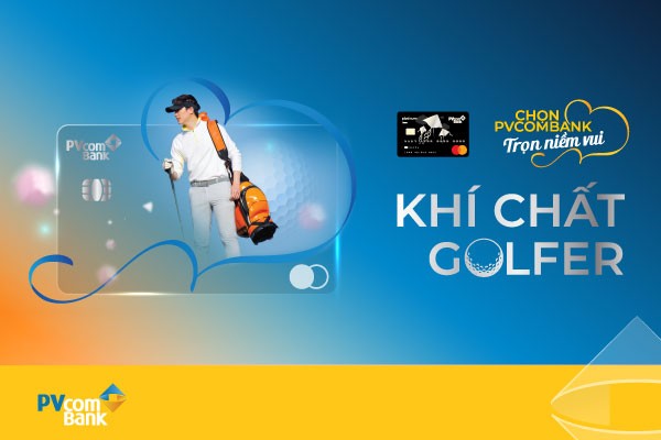 Khách hàng đặt chỗ tại sân golf thuộc hệ thống của Alegolf sẽ được ưu đãi lên đến 50% phí khi thanh toán bằng thẻ tín dụng PVcomBank Travel Platinum. Hình minh họa.
