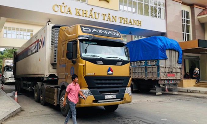Hiện cửa khẩu Tân Thanh có hơn 60% lượng hàng hóa xuất khẩu theo đường tiểu ngạch sang Trung Quốc