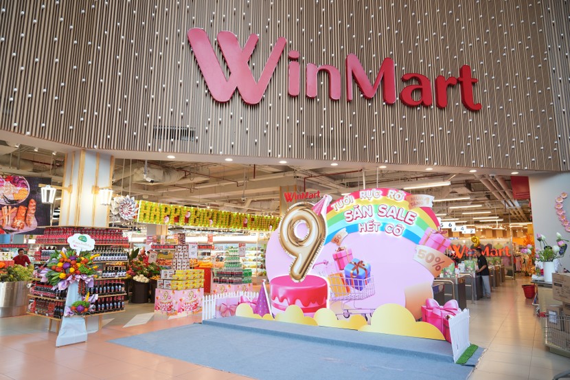 Ngoài không gian trang trí sinh nhật bắt mắt, WinCommerce còn chuẩn bị các chương trình ưu đãi dành riêng tới khách hàng của hệ thống.