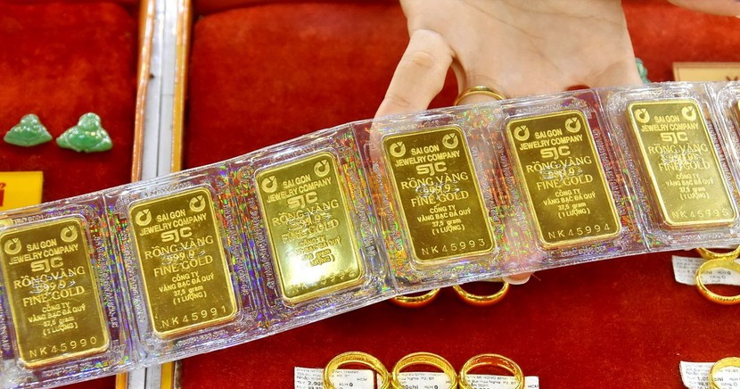 Giá vàng miếng "bùng nổ", tăng chóng mặt lên 73,5 triệu đồng/lượng